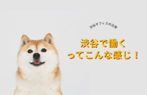 渋谷で働くってこんな感じです🌏